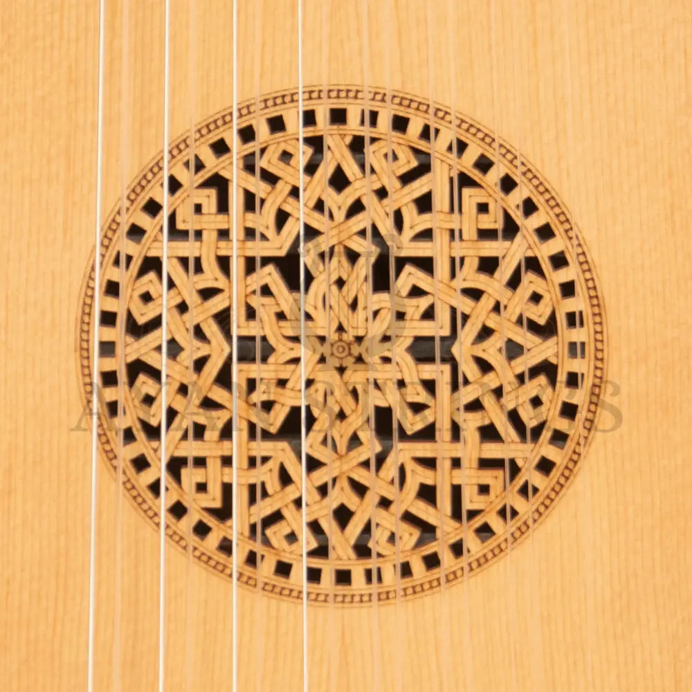 Muzikkon Renaissance Lute 8 Course Deluxe Right Hand After Hieber - Stringed Instruments