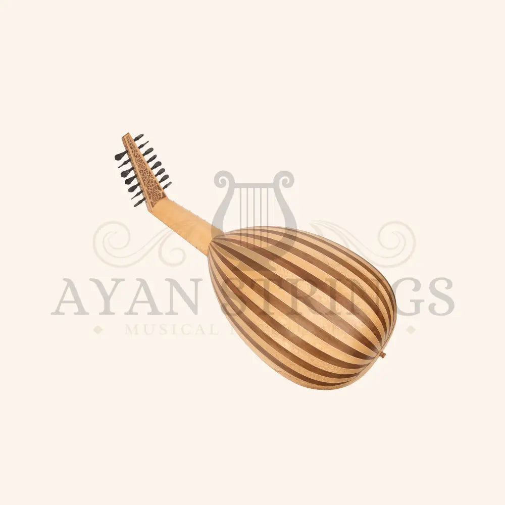 Muzikkon Renaissance Lute 8 Course Deluxe Right Hand After Hieber - Stringed Instruments