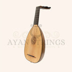 Muzikkon Renaissance Lute 8 Course Deluxe Right Hand After Hieber - Walnut - Stringed Instruments