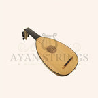Muzikkon Renaissance Lute 8 Course Left Hand After Hieber - Stringed Instruments