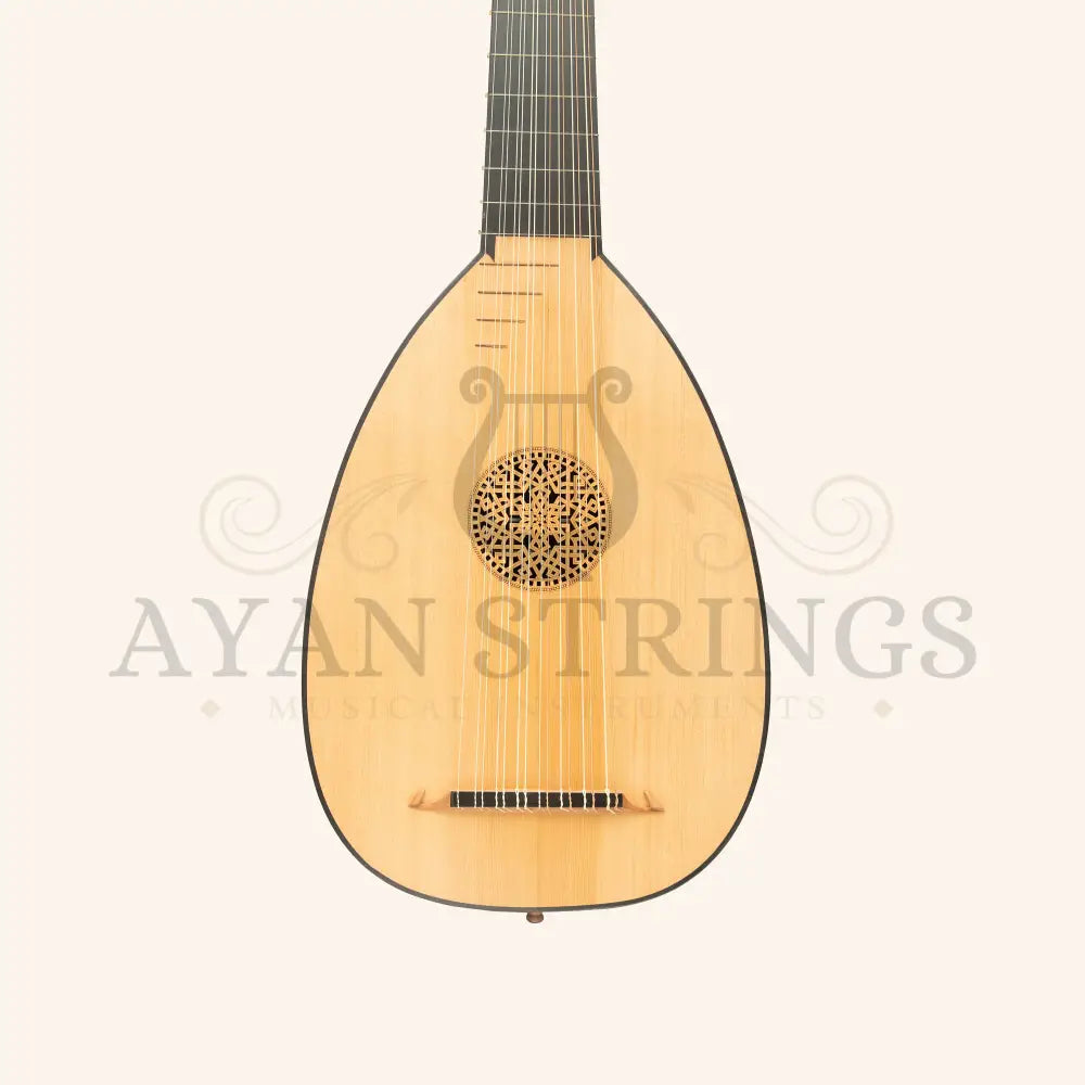 Muzikkon Renaissance Lute 8 Course Left Hand After Hieber - Stringed Instruments