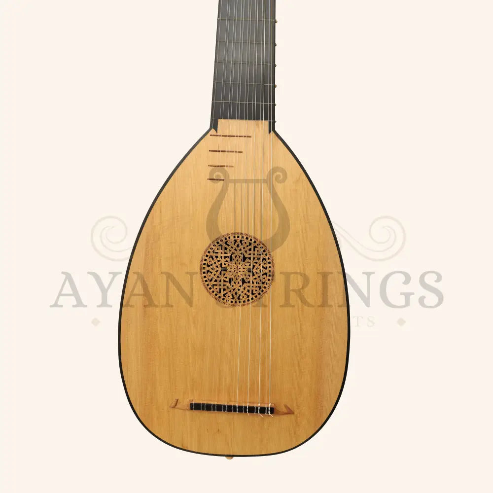 Muzikkon Renaissance Lute 8 Course Left Hand After Hieber - Stringed Instruments