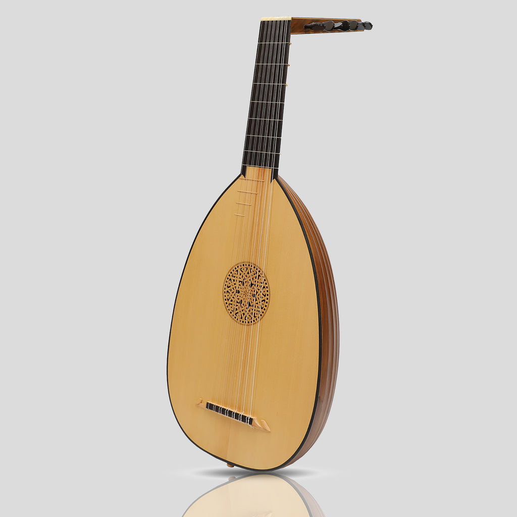 Muzikkon Renaissance Lute 7 Course Deluxe Left Hand After Hieber
