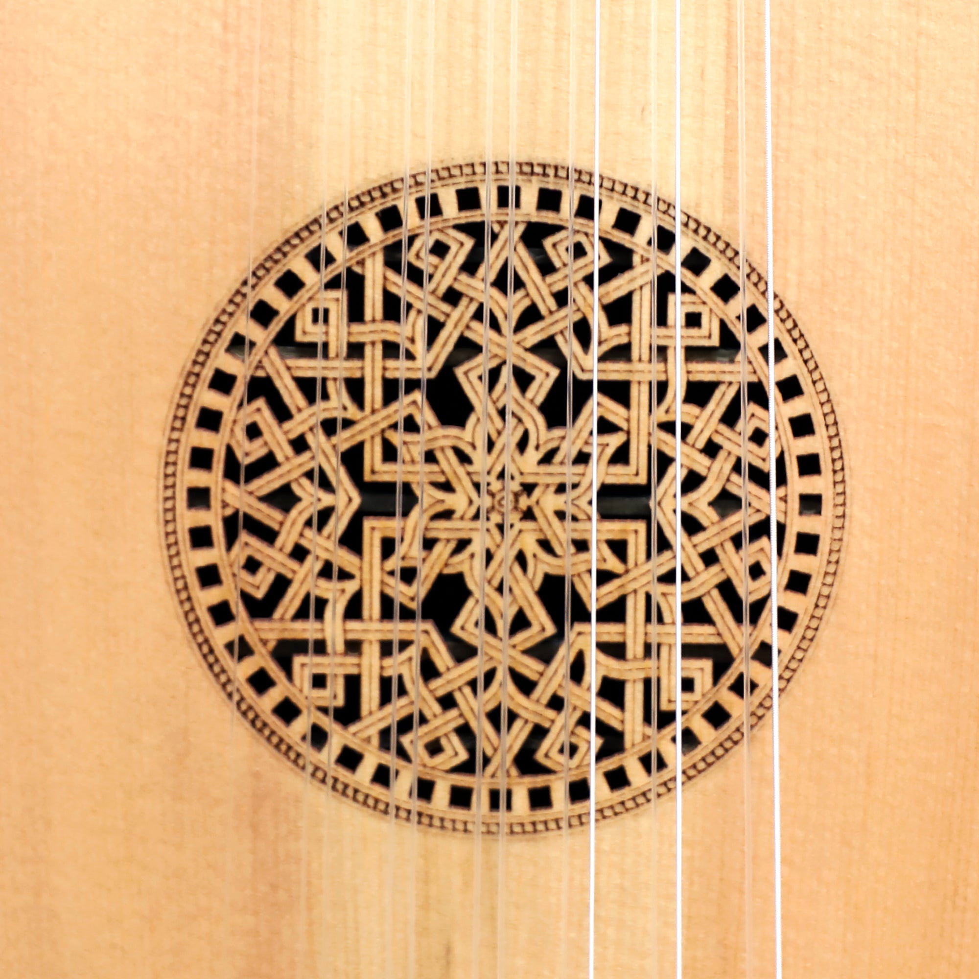 Muzikkon Renaissance Lute 7 Course Deluxe Left Hand After Hieber