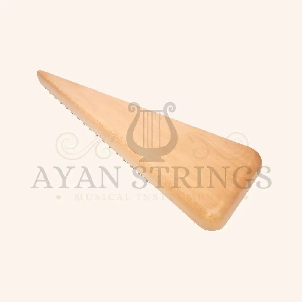 Muzikkon Round Back Bowed Psaltery Alto Lacewood - Stringed Instruments