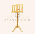 Muzikkon Single Tray Georgian Music Stand - Mulberry