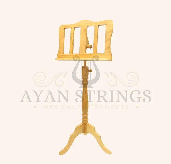 Muzikkon Single Tray Georgian Music Stand - Mulberry
