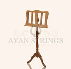 Muzikkon Single Tray Georgian Music Stand - Walnut