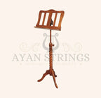 Muzikkon Single Tray Sprial Music Stand Rosewood