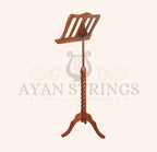 Muzikkon Single Tray Sprial Music Stand Rosewood