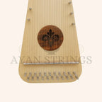 Muzikkon Soprano Bowed Psaltery Roundback Lacewood - Stringed Instruments