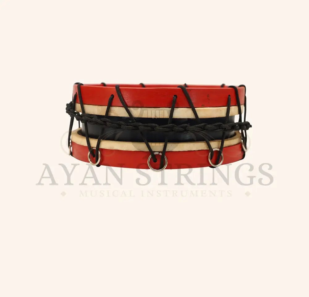 MUZIKKON TABOR DRUM 10 INCH RED