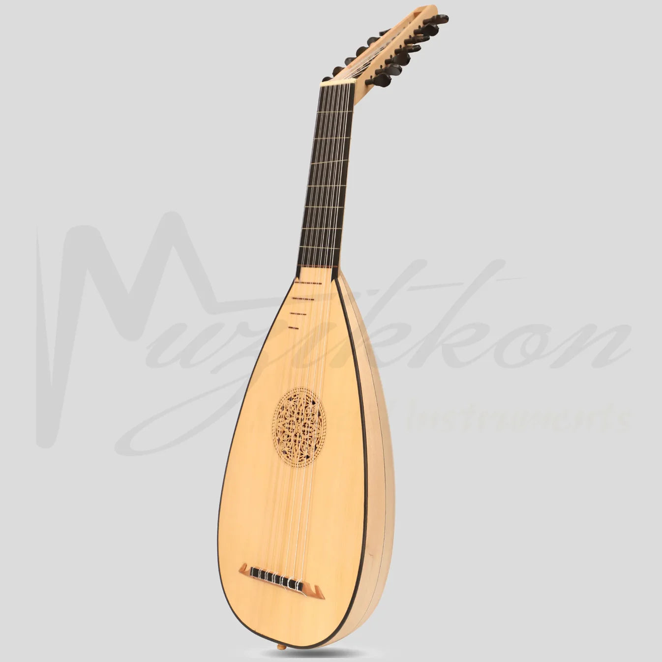 Muzikkon Travel Lute 7 cursuri pentru stângaci