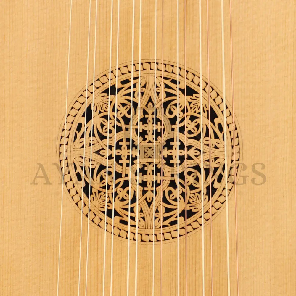 Muzikkon Travel Lute 8 Course Left Hand - Stringed Instruments