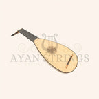 Muzikkon Travel Lute 8 Course Right Hand - Stringed Instruments