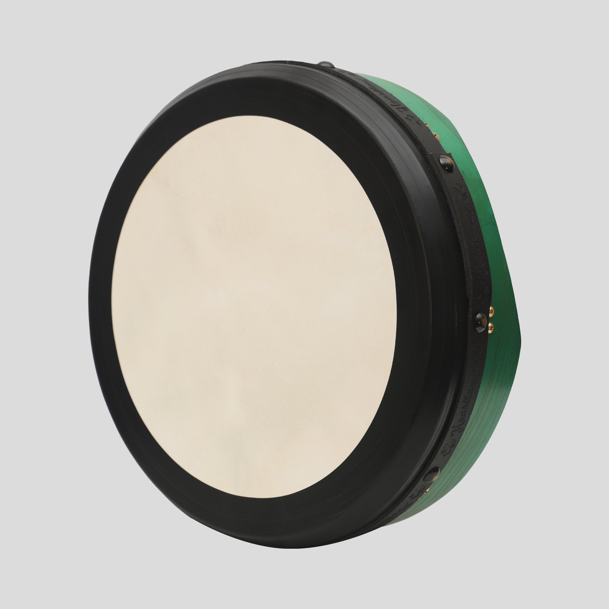 Muzikkon 16"X4" Heartland Tunable Irish Bodhran with T-BAR & Taped Finish Deep Tune