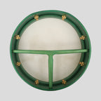 Muzikkon 16"X4" Heartland Tunable Irish Bodhran with T-BAR & Taped Finish Deep Tune