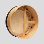 Muzikkon 16”x6" Premium Celtic Irish Bodhran with Easy Tune System Deep Rim T-BAR & Taped Finish