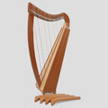 Muzikkon 24 String Trinity Cèilidh Harp Mahogany