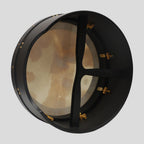 Muzikkon 14"X6" Heartland Tunable Irish Bodhran Drum Deep Rim with T-BAR & Taped Finish Deep Tune