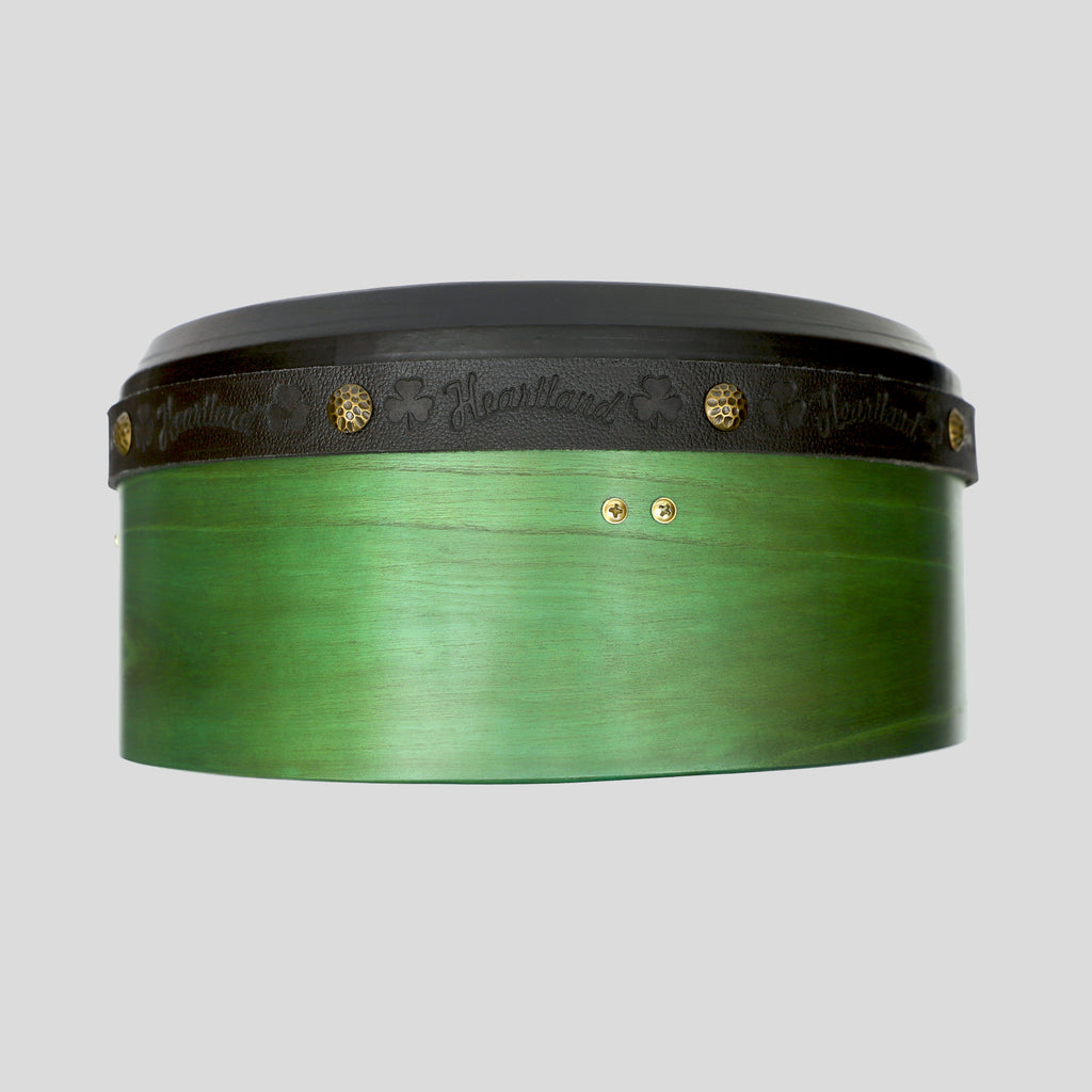 Muzikkon 14”x6" Premium Celtic Irish Bodhran with Easy Tune System Deep Rim T-BAR & Taped Finish