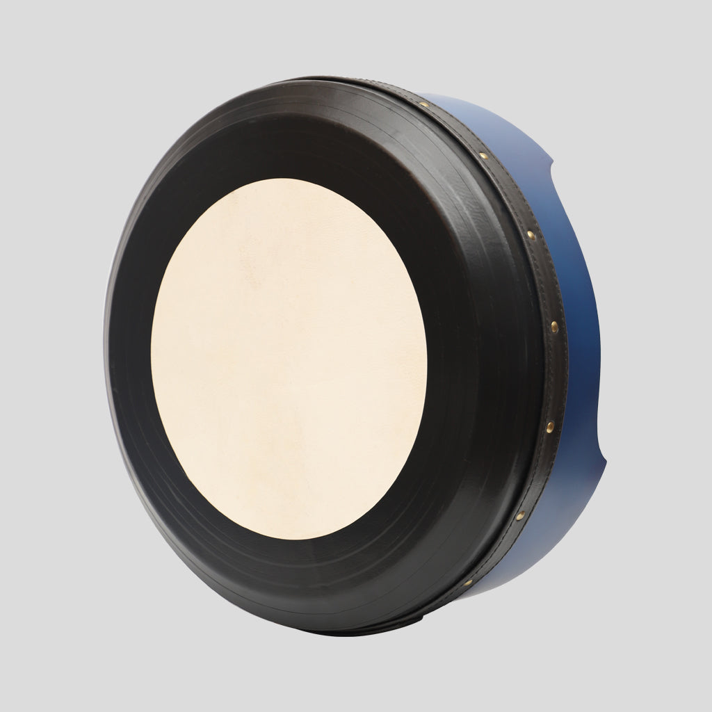 Muzikkon 14”x5" (35.5x12.5 cm) Premium Celtic Irish Bodhran With Easy Tune System Deep Rim T- Bar & Taped Finish