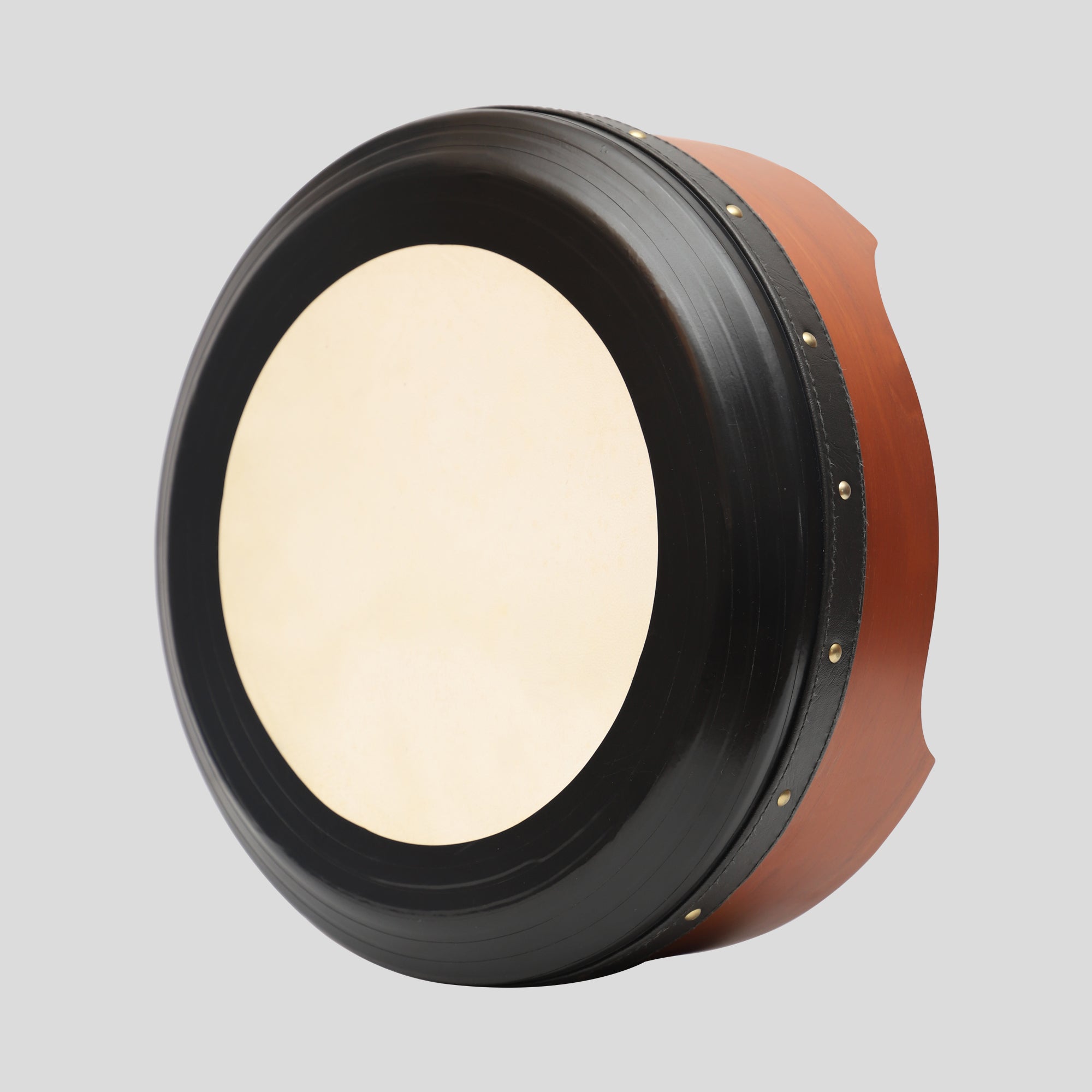 Muzikkon 15”x5" (38x12.5 cm) Premium Celtic Irish Bodhran With Easy Tune System Deep Rim T- Bar & Taped Finish