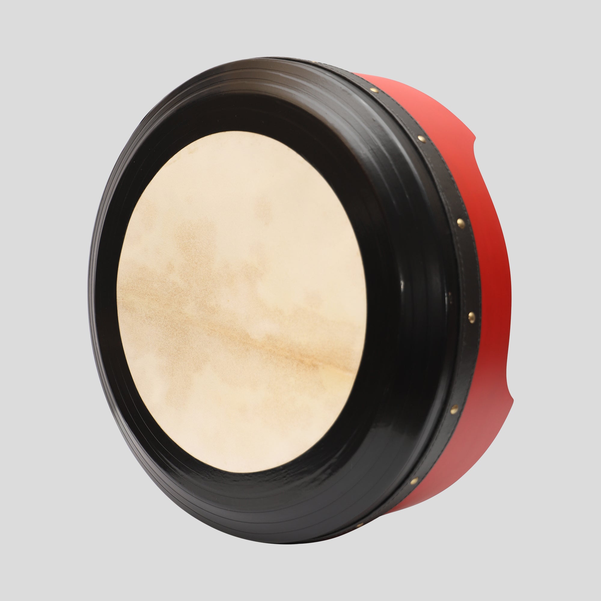 Muzikkon 15”x5" (38x12.5 cm) Premium Celtic Irish Bodhran With Easy Tune System Deep Rim T- Bar & Taped Finish