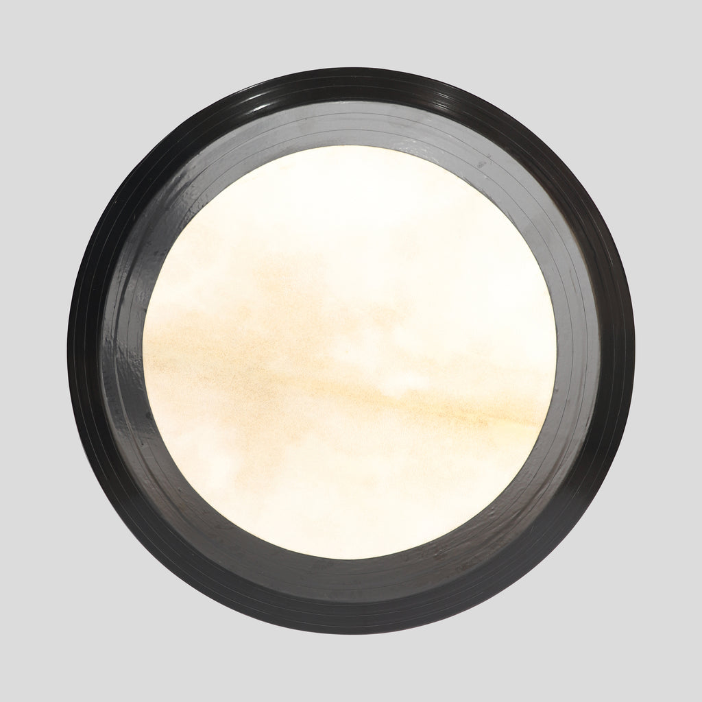 Muzikkon 15”x5" (38x12.5 cm) Premium Celtic Irish Bodhran With Easy Tune System Deep Rim T- Bar & Taped Finish