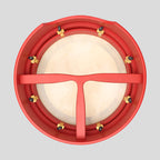 Muzikkon 15”x5" (38x12.5 cm) Premium Celtic Irish Bodhran With Easy Tune System Deep Rim T- Bar & Taped Finish