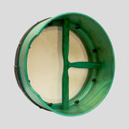 Muzikkon 15”x6" Premium Celtic Irish Bodhran with Easy Tune System Deep Rim T-BAR & Taped Finish