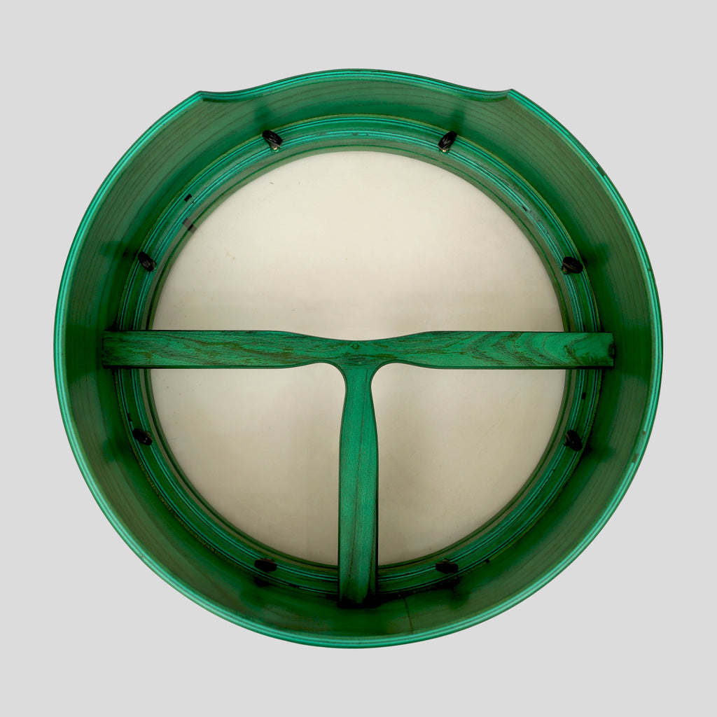 Muzikkon 15”x6" Premium Celtic Irish Bodhran with Easy Tune System Deep Rim T-BAR & Taped Finish