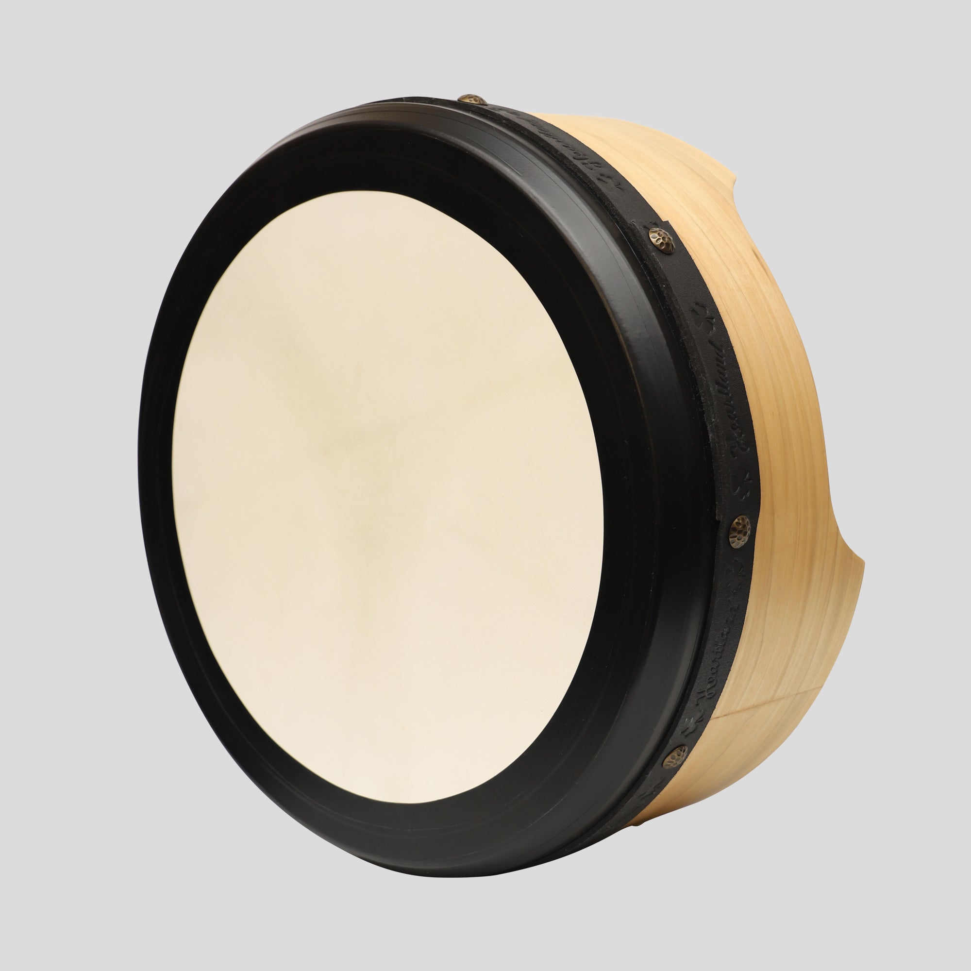 Muzikkon 15”x6" Premium Celtic Irish Bodhran with Easy Tune System Deep Rim T-BAR & Taped Finish