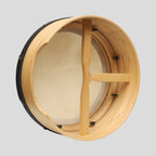 Muzikkon 15”x6" Premium Celtic Irish Bodhran with Easy Tune System Deep Rim T-BAR & Taped Finish