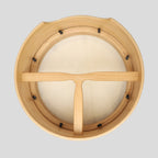Muzikkon 15”x6" Premium Celtic Irish Bodhran with Easy Tune System Deep Rim T-BAR & Taped Finish