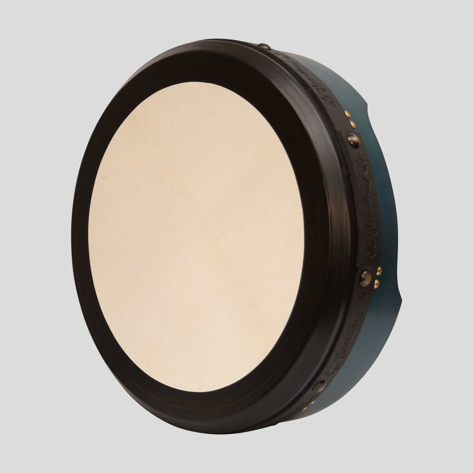 Muzikkon 16"X4" Heartland Tunable Irish Bodhran with T-BAR & Taped Finish Deep Tune