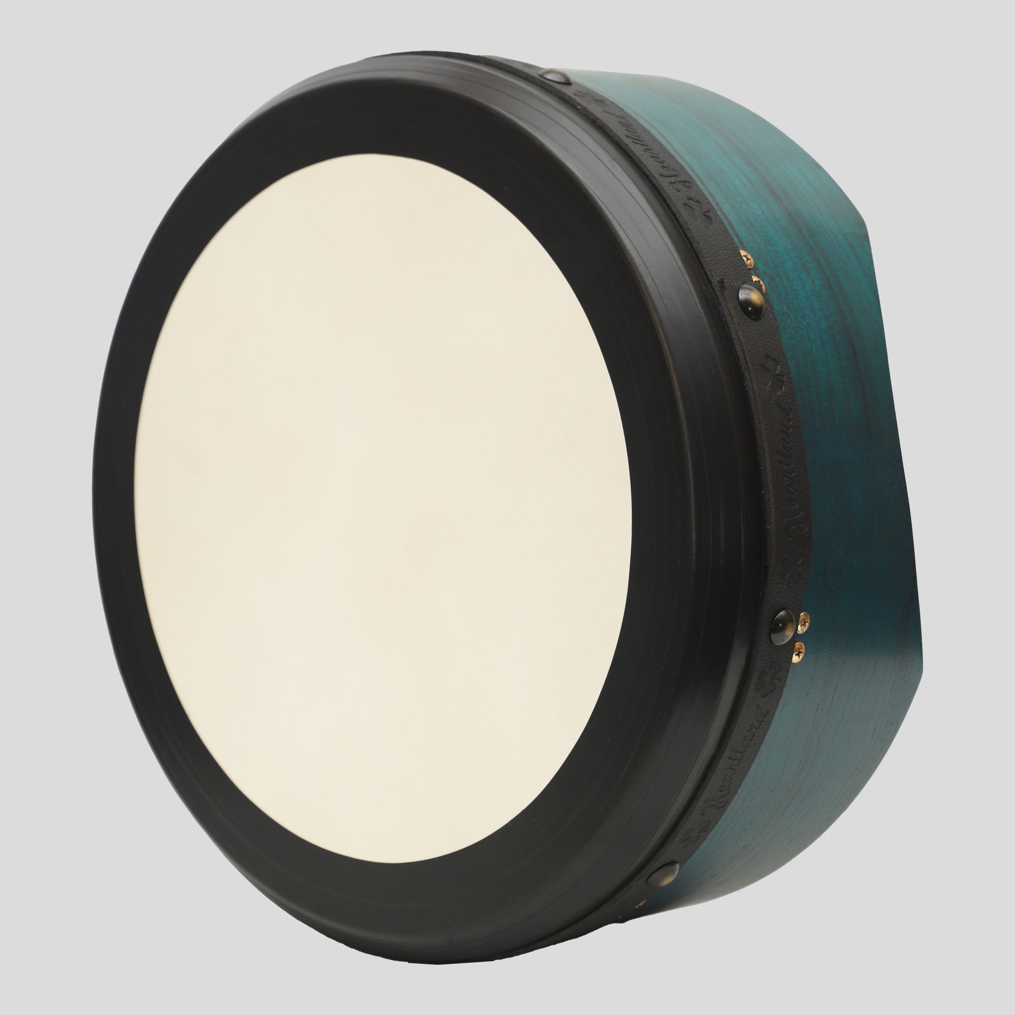 Muzikkon 16"X6" Heartland Tunable Irish Bodhran Drum Deep Rim with T-BAR & Taped Finish Deep Tune, Celtic Irish Bodhran