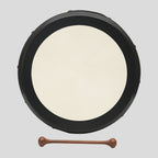 Muzikkon 16"X6" Heartland Tunable Irish Bodhran Drum Deep Rim with T-BAR & Taped Finish Deep Tune, Celtic Irish Bodhran