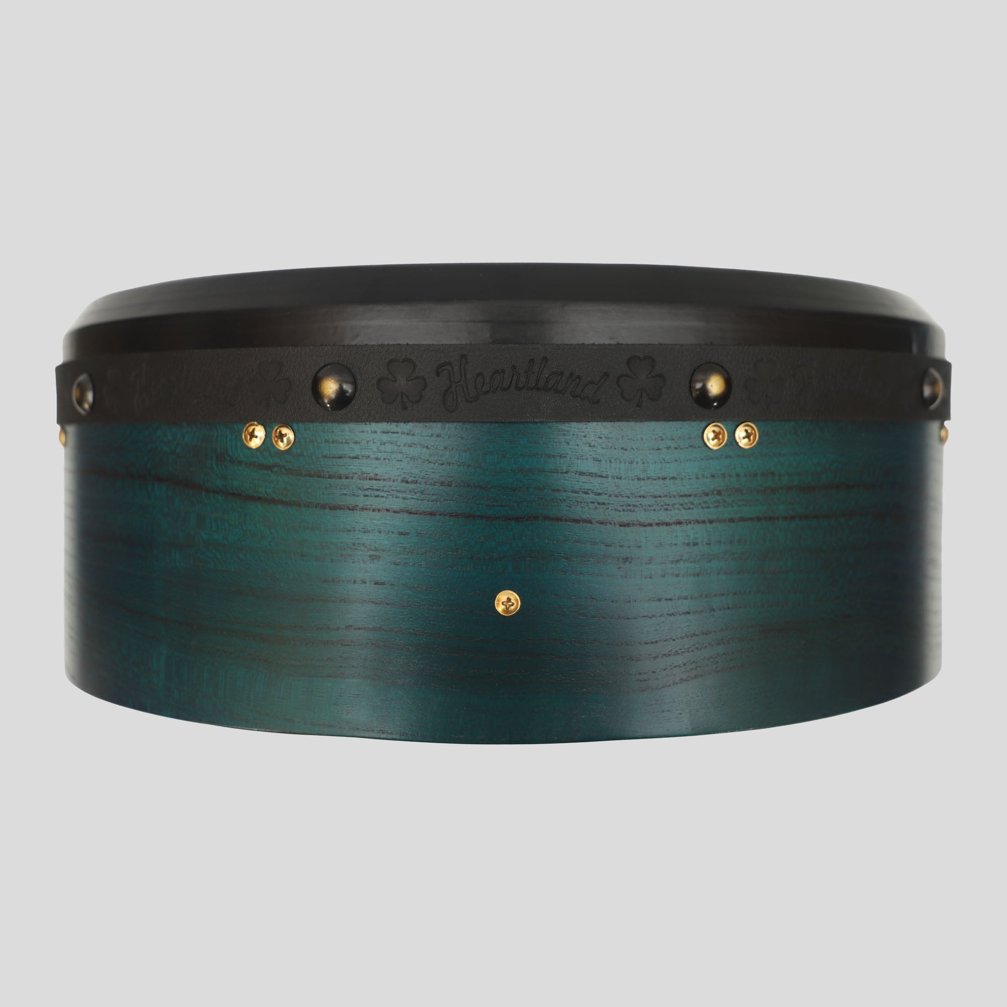 Muzikkon 16"X6" Heartland Tunable Irish Bodhran Drum Deep Rim with T-BAR & Taped Finish Deep Tune, Celtic Irish Bodhran
