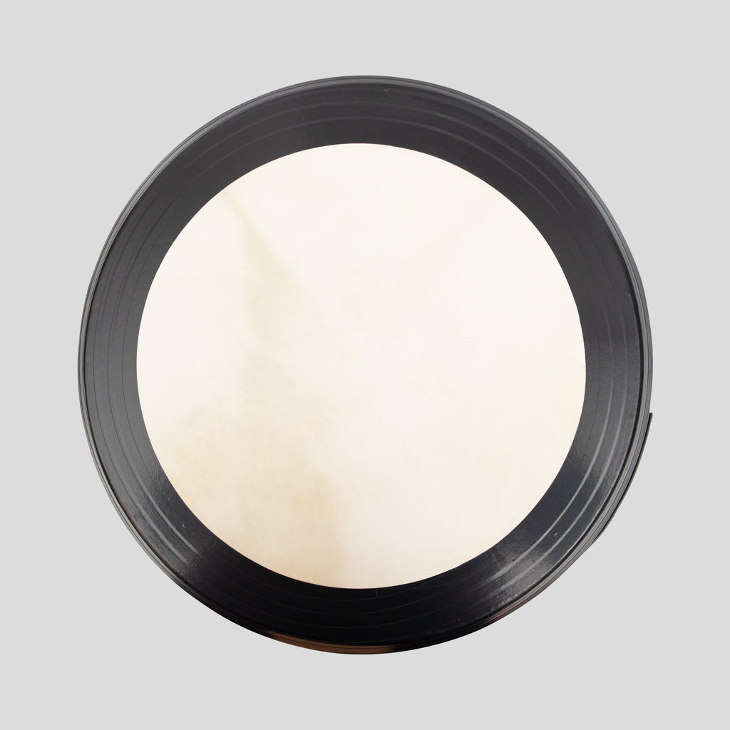 Muzikkon 16"X6" Heartland Tunable Irish Bodhran Drum Deep Rim with T-BAR & Taped Finish Deep Tune, Celtic Irish Bodhran