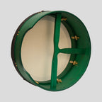 Muzikkon 16"X6" Heartland Tunable Irish Bodhran Drum Deep Rim with T-BAR & Taped Finish Deep Tune, Celtic Irish Bodhran