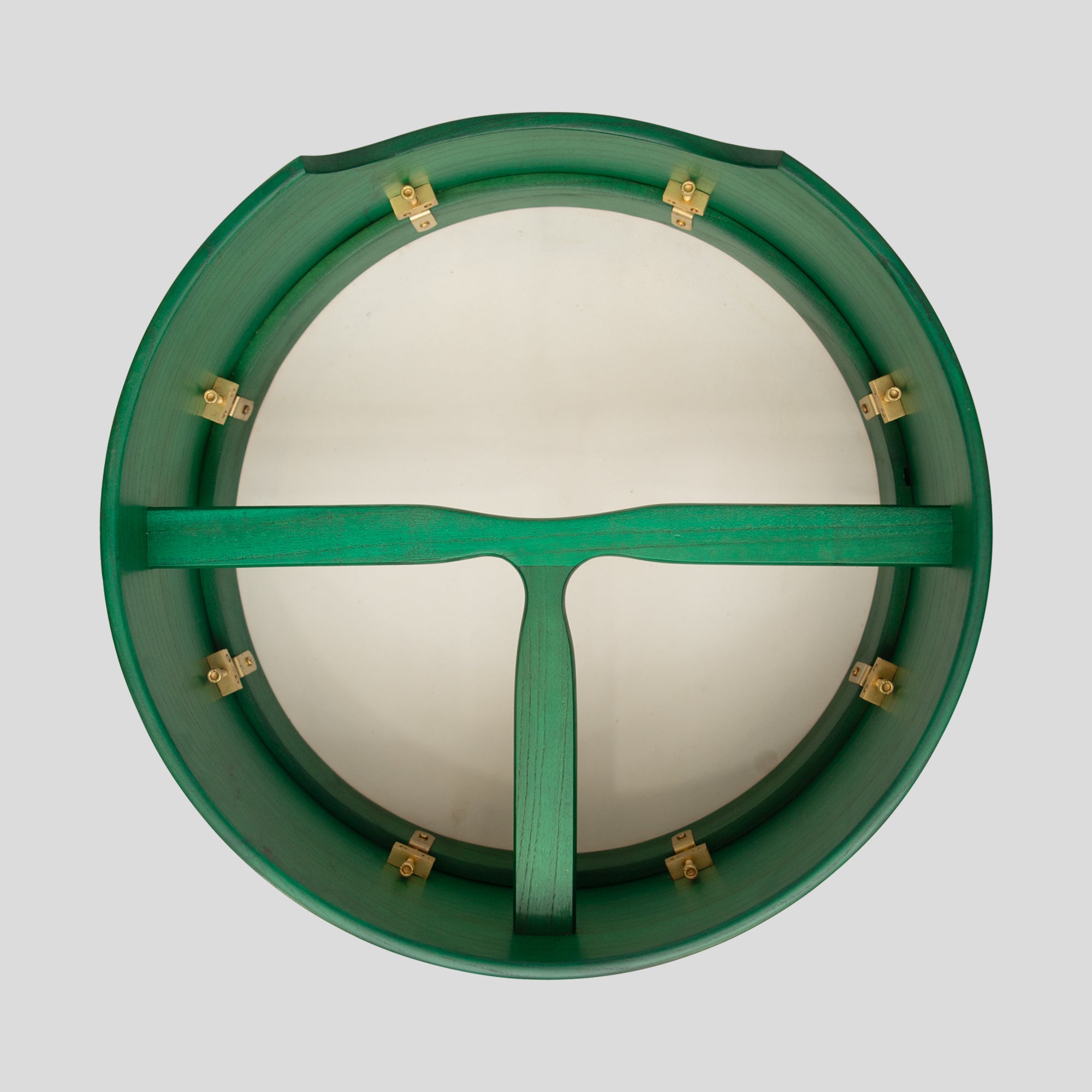 Muzikkon 16"X6" Heartland Tunable Irish Bodhran Drum Deep Rim with T-BAR & Taped Finish Deep Tune, Celtic Irish Bodhran