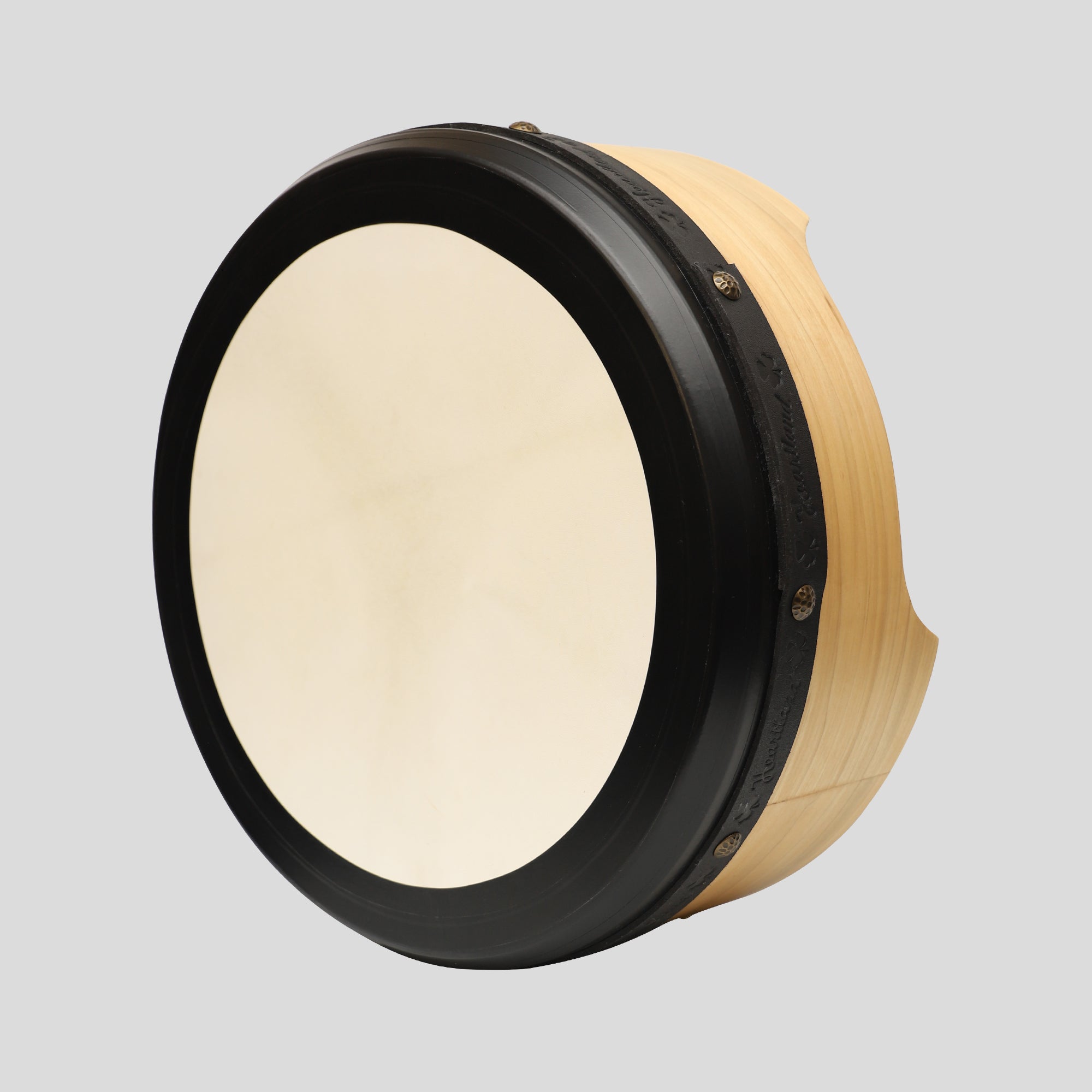 Muzikkon 16”x6" Premium Celtic Irish Bodhran with Easy Tune System Deep Rim T-BAR & Taped Finish