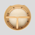 Muzikkon 16”x6" Premium Celtic Irish Bodhran with Easy Tune System Deep Rim T-BAR & Taped Finish