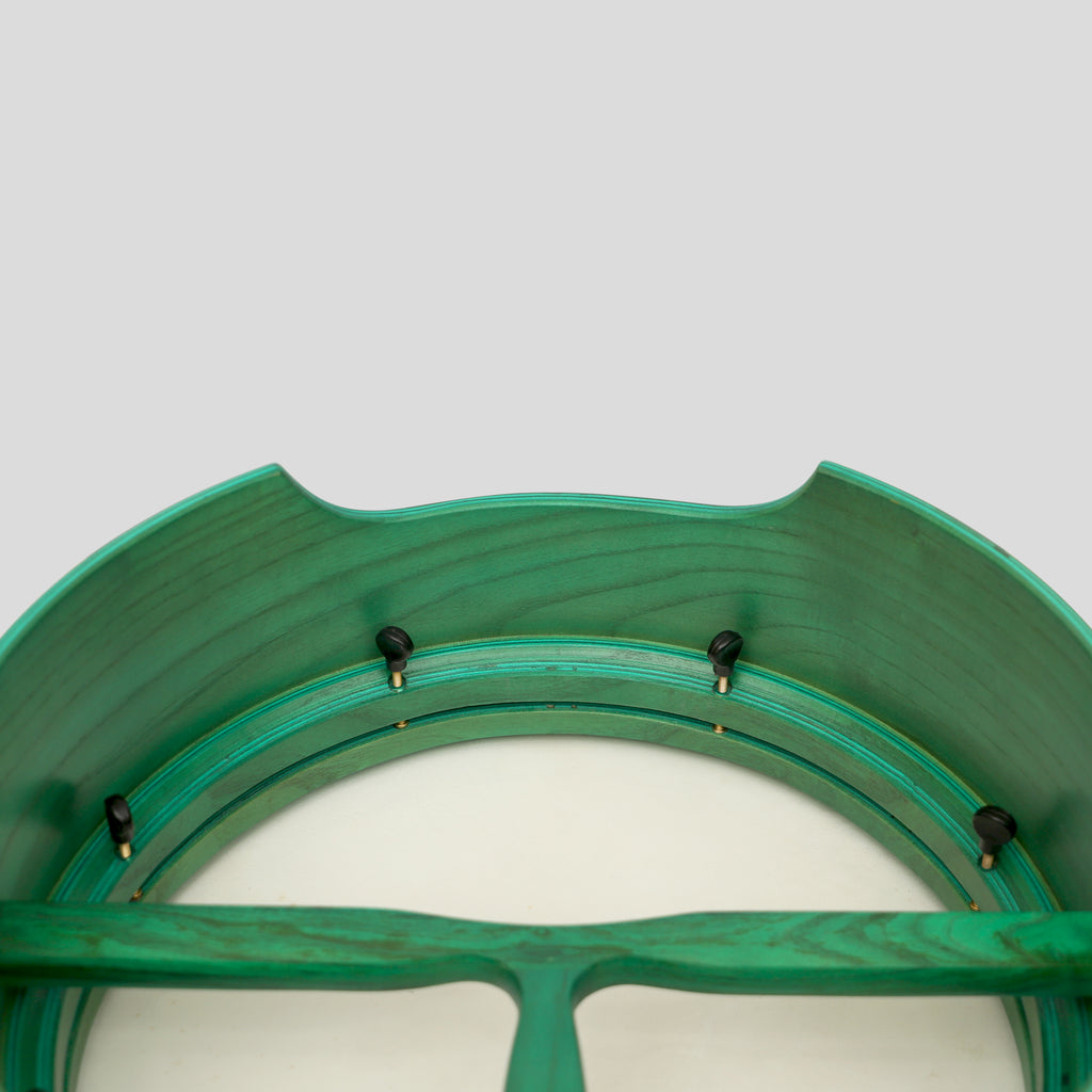 Muzikkon 16”x6" Premium Celtic Irish Bodhran with Easy Tune System Deep Rim T-BAR & Taped Finish