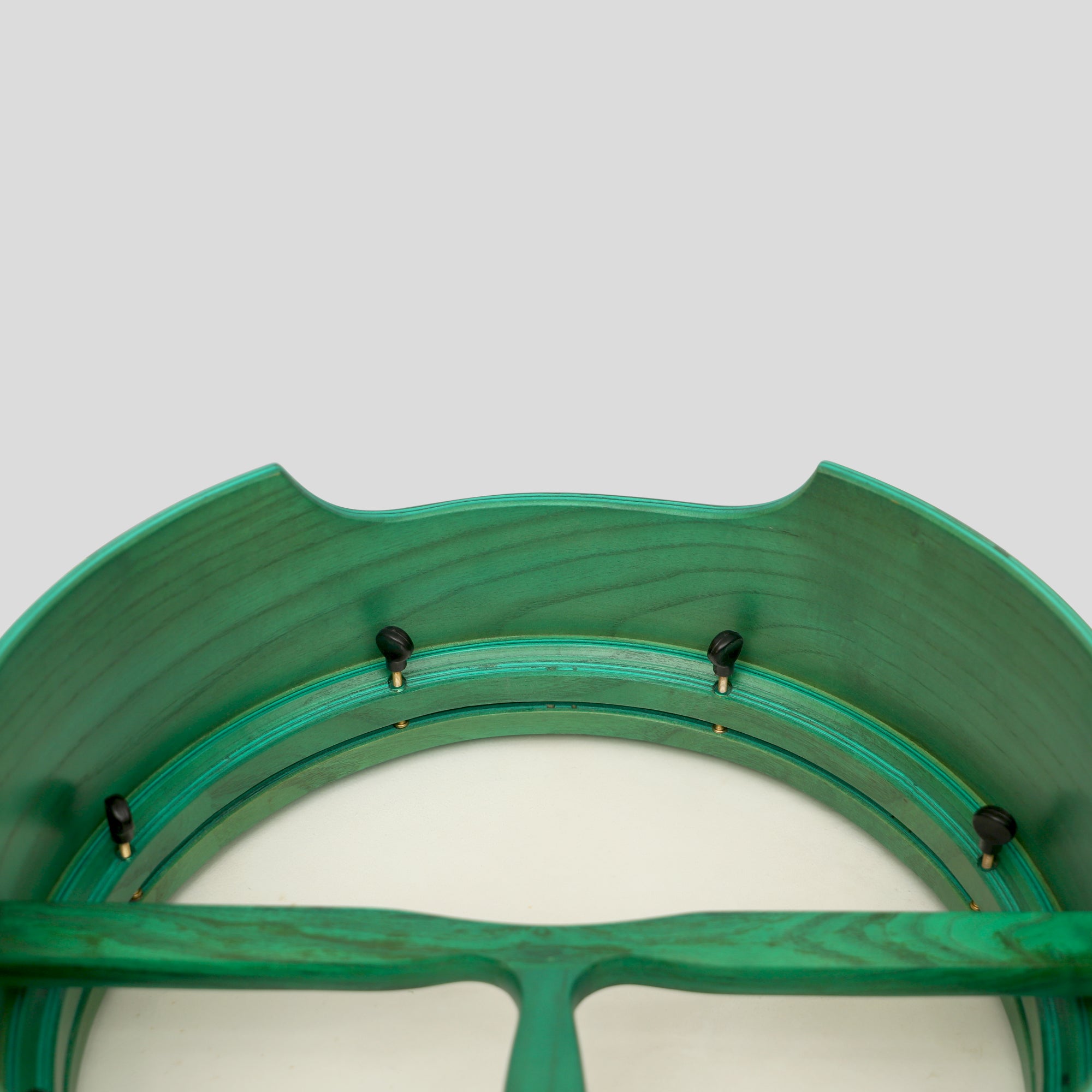 Muzikkon 16”x6" Premium Celtic Irish Bodhran with Easy Tune System Deep Rim T-BAR & Taped Finish