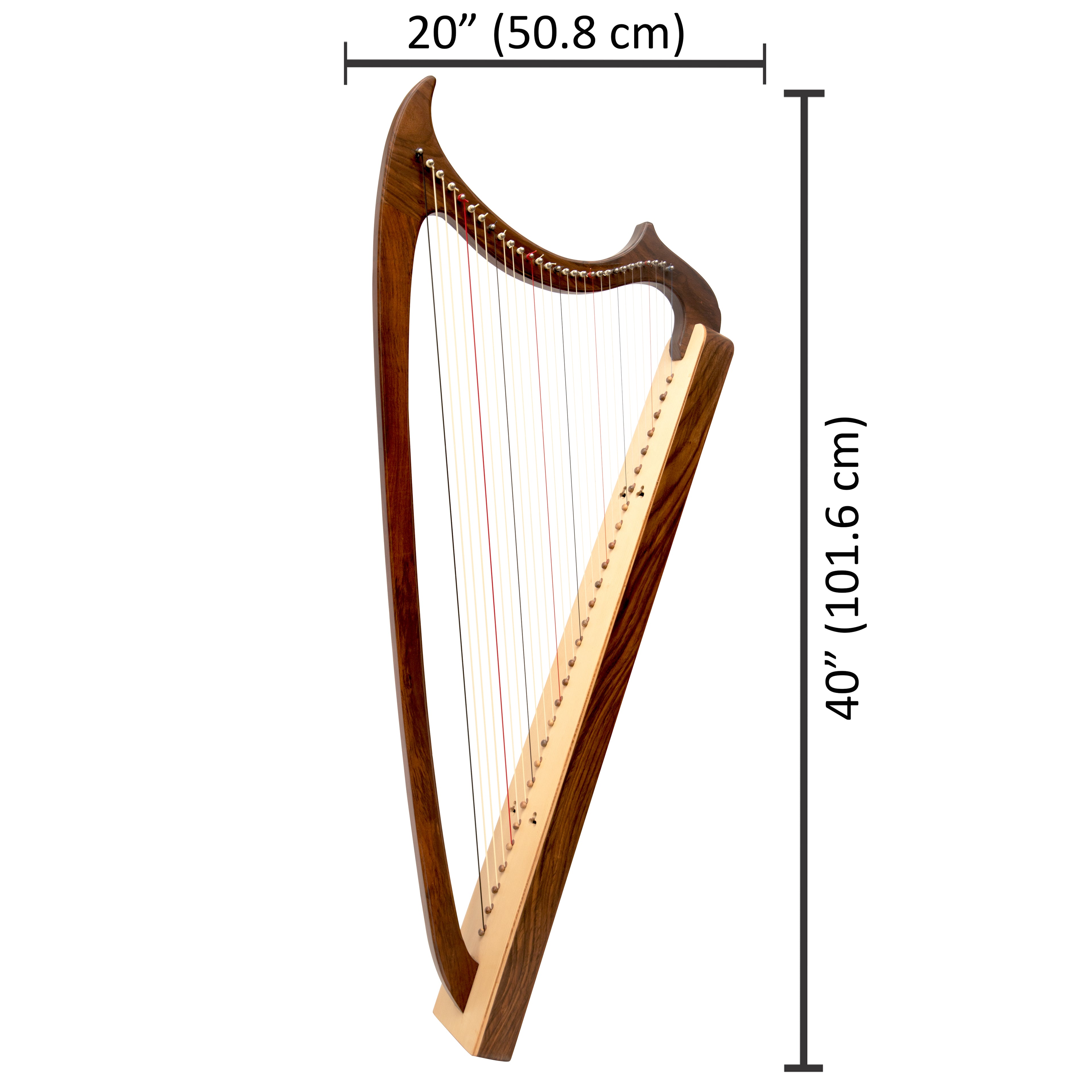 29 String Gothic Harp