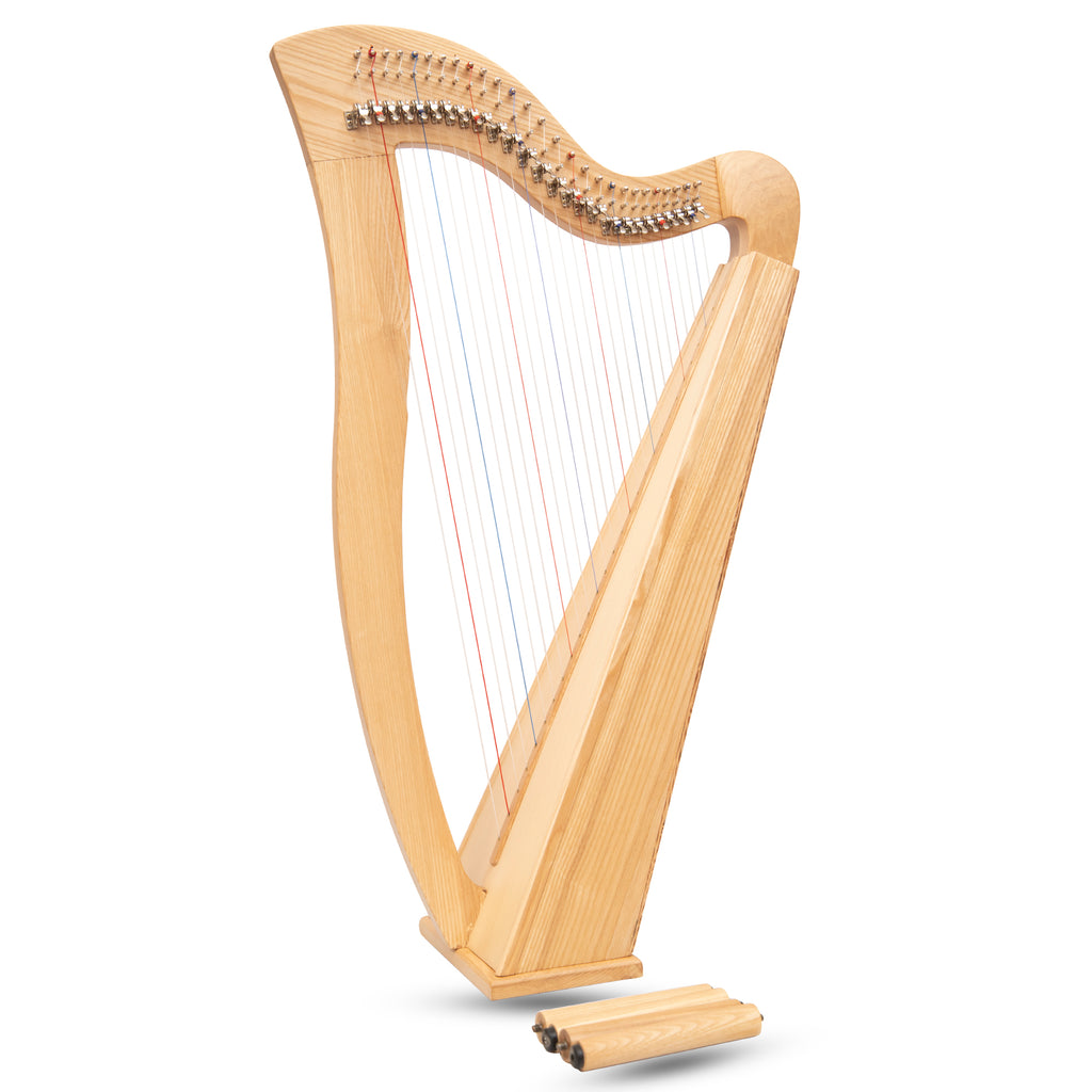 27 String Mchugh Harp Square Back