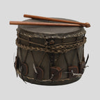 Muzikkon Medieval Drum 10"X8" Short Body