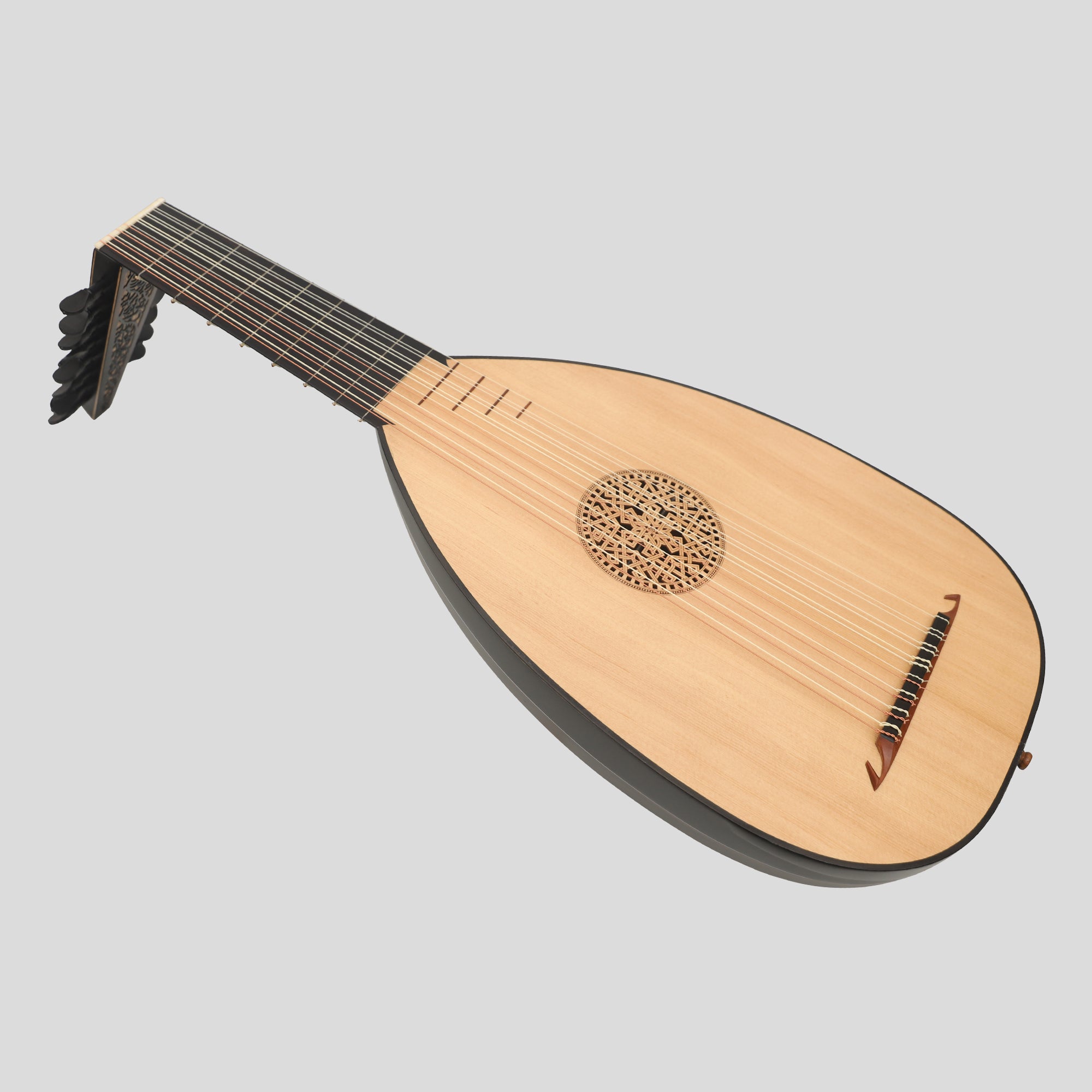 Muzikkon Renaissance Lute 8 Course Right Hand After Hieber